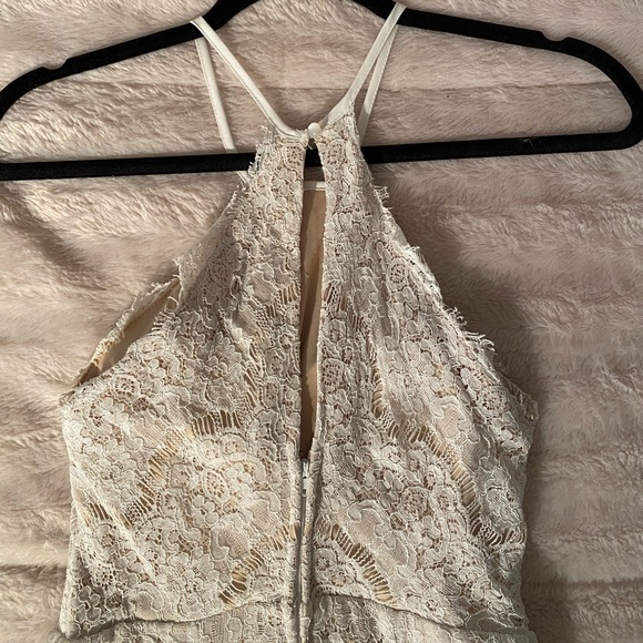 White Lace Dress - Picture 4 of 6